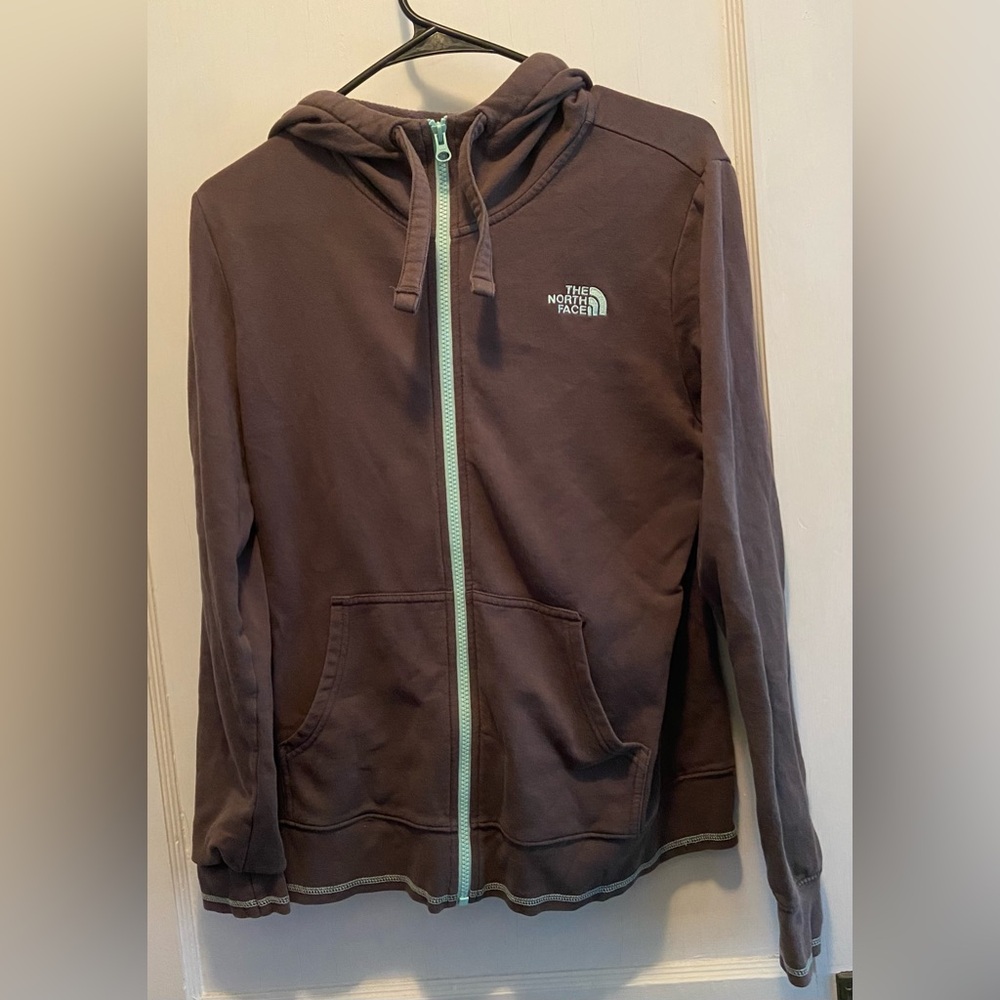 North Face Gray Sweatshirt in Medium